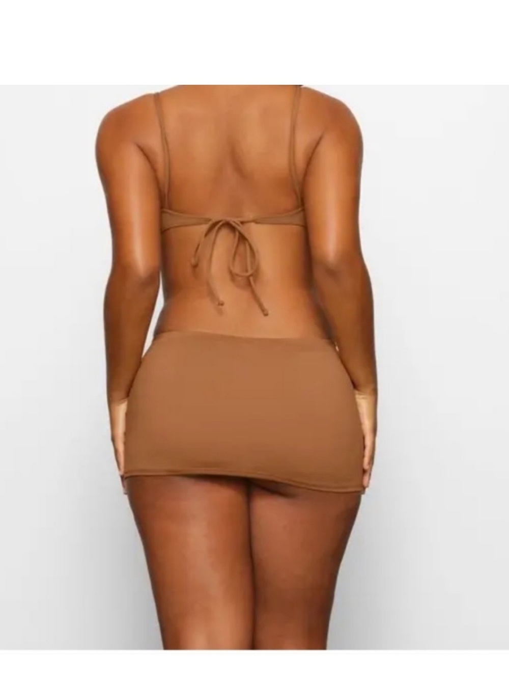 Skims micro mini skirt swim cover up XL ✨NWT